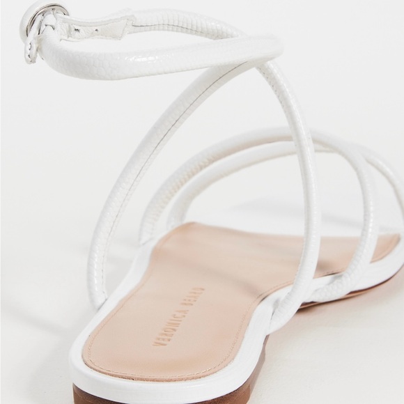Veronica Beard Maci Sandals in white - Picture 4 of 6